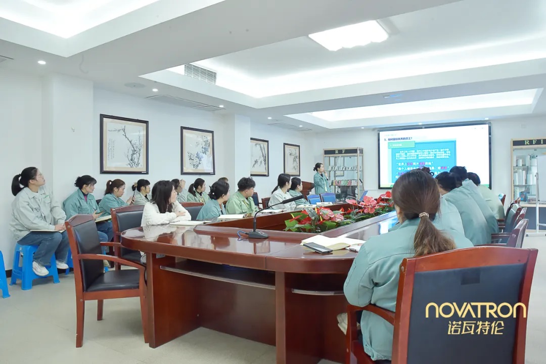 New Employees' Selection, Training, and Retention: Novatron Holds Employee Training Meeting